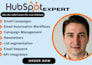 do hubspot API integration website email automation setup zapier integration